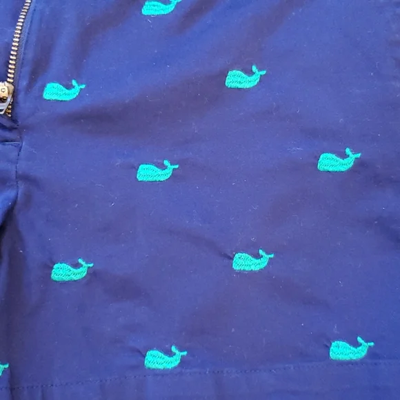 British khaki womens whale print shorts size 4 - Picture 3 of 5